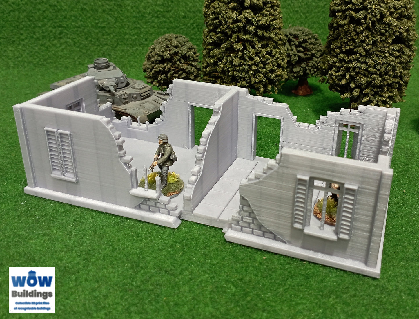 Italian Rural House A & B Ruined