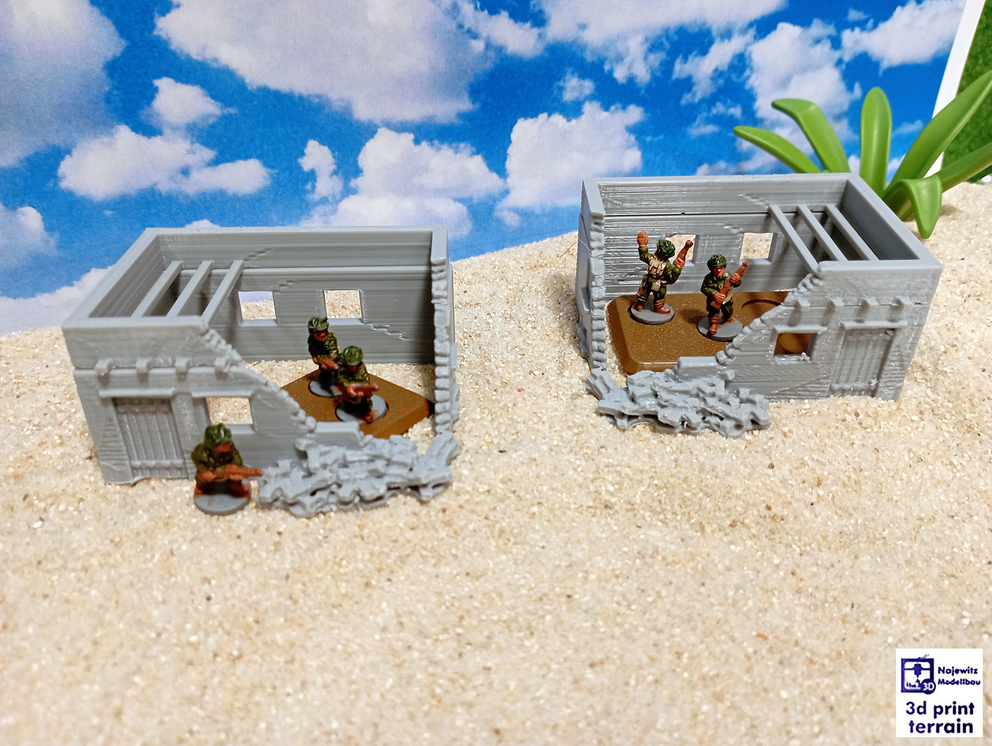 Small Ruined Desert House