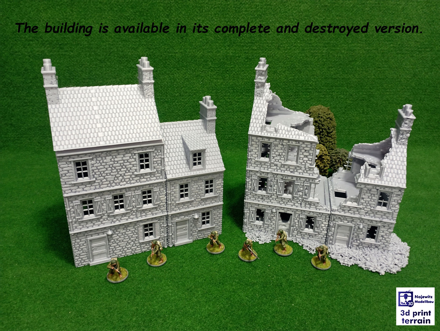 House 2 Ruined Sainte-Marie-du-Mont