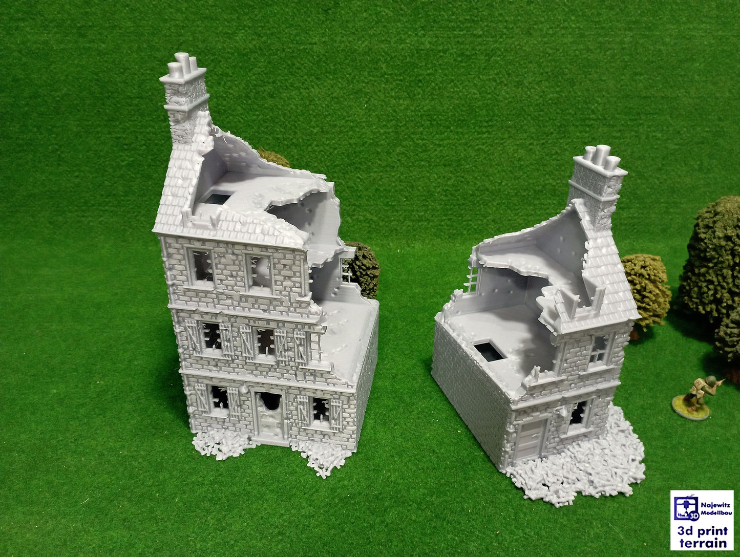 House 2 Ruined Sainte-Marie-du-Mont