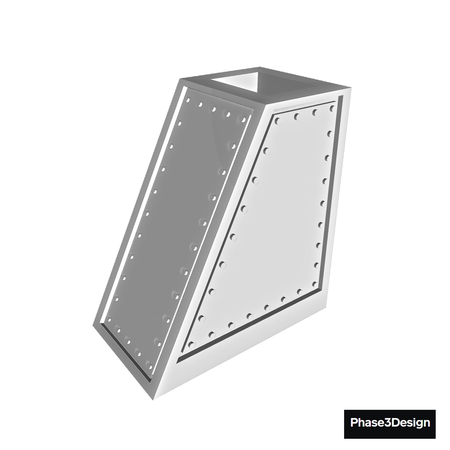 Outer Wall Sloped 1x