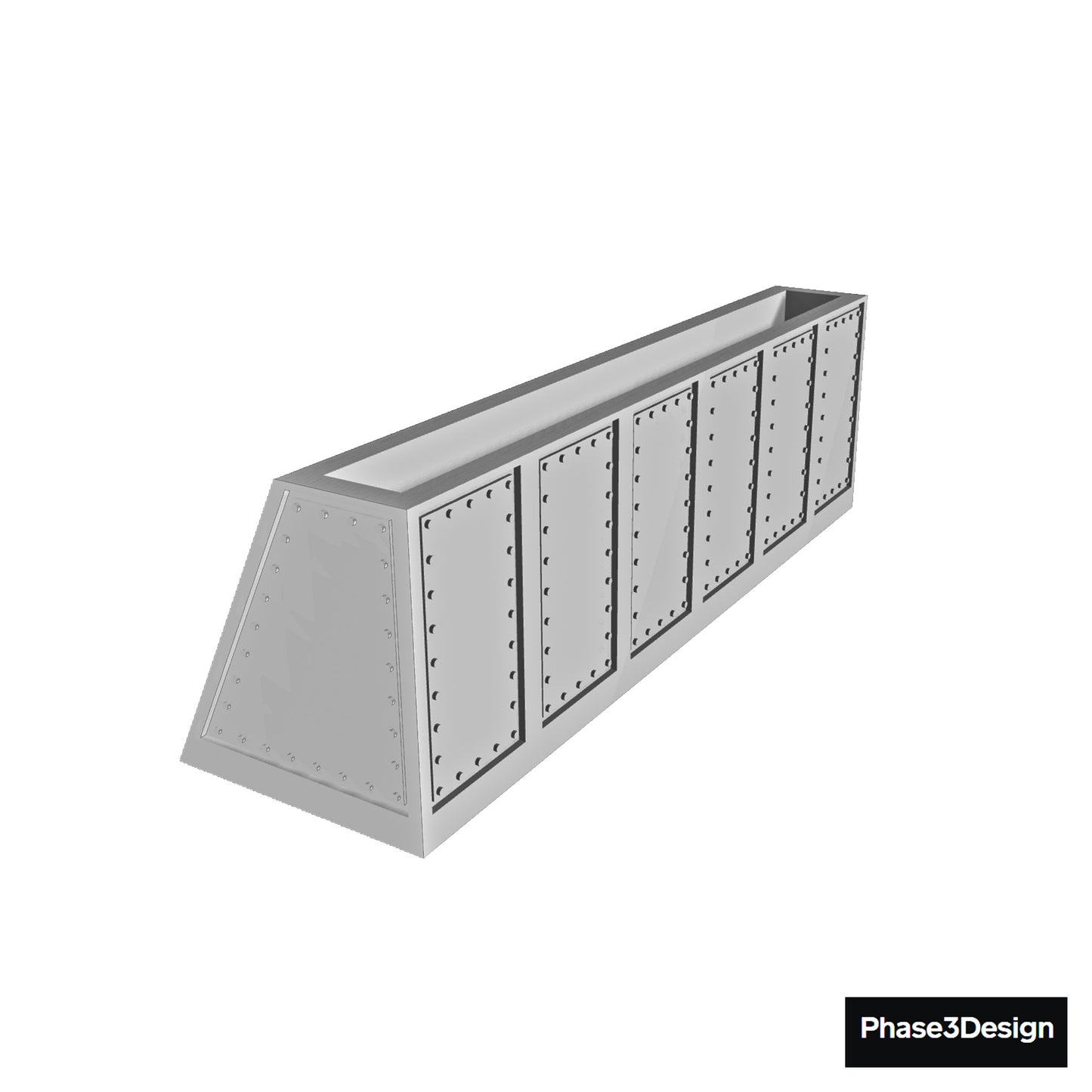Outer Wall Sloped 6x