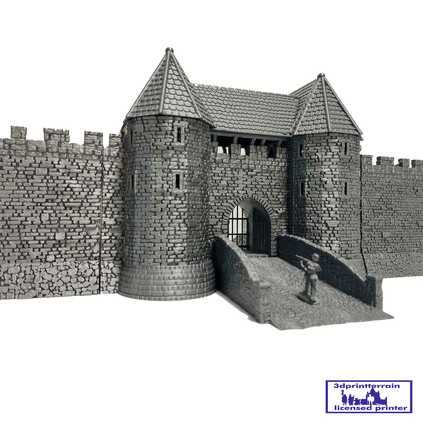Medieval City Town Wall B