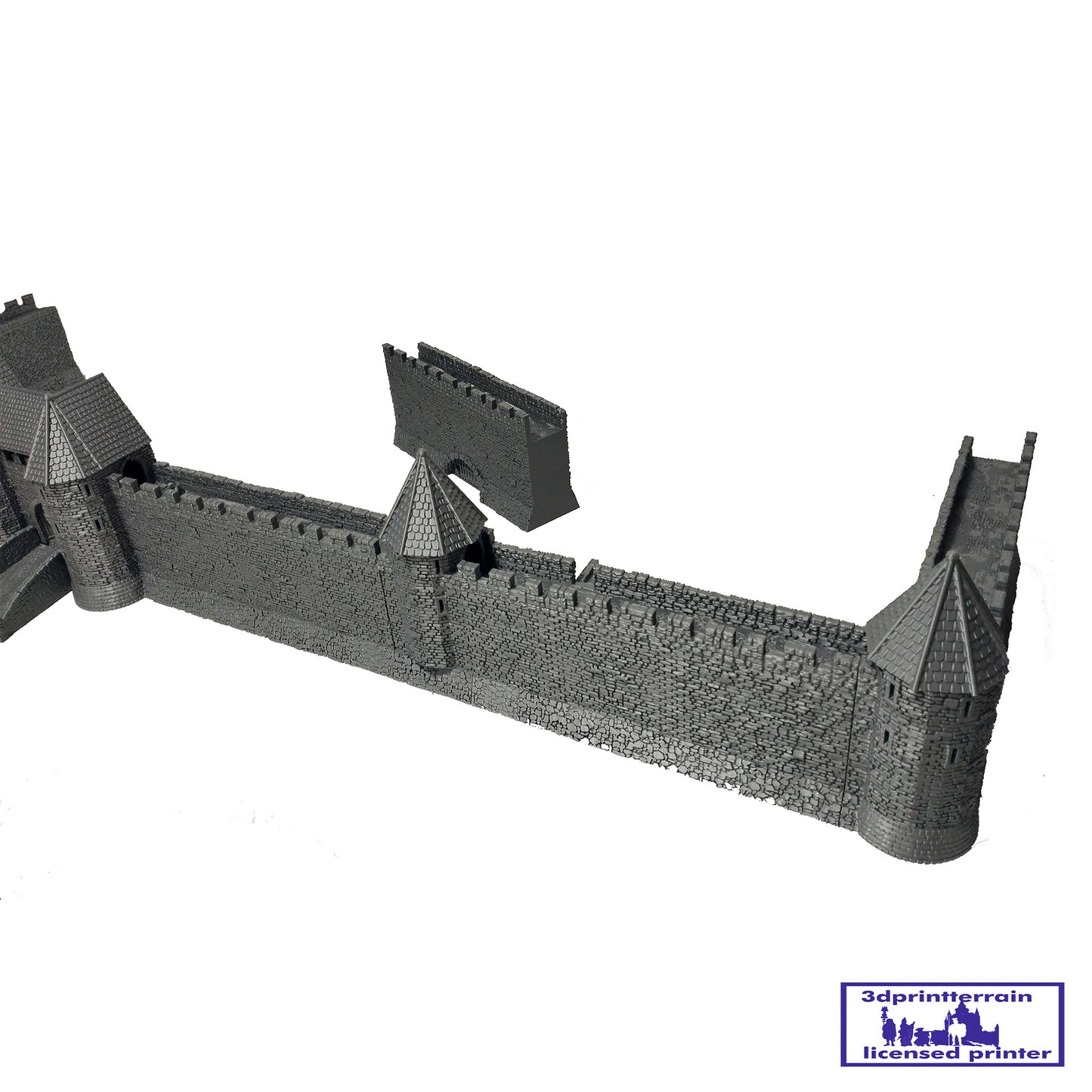 Medieval City Town Wall B