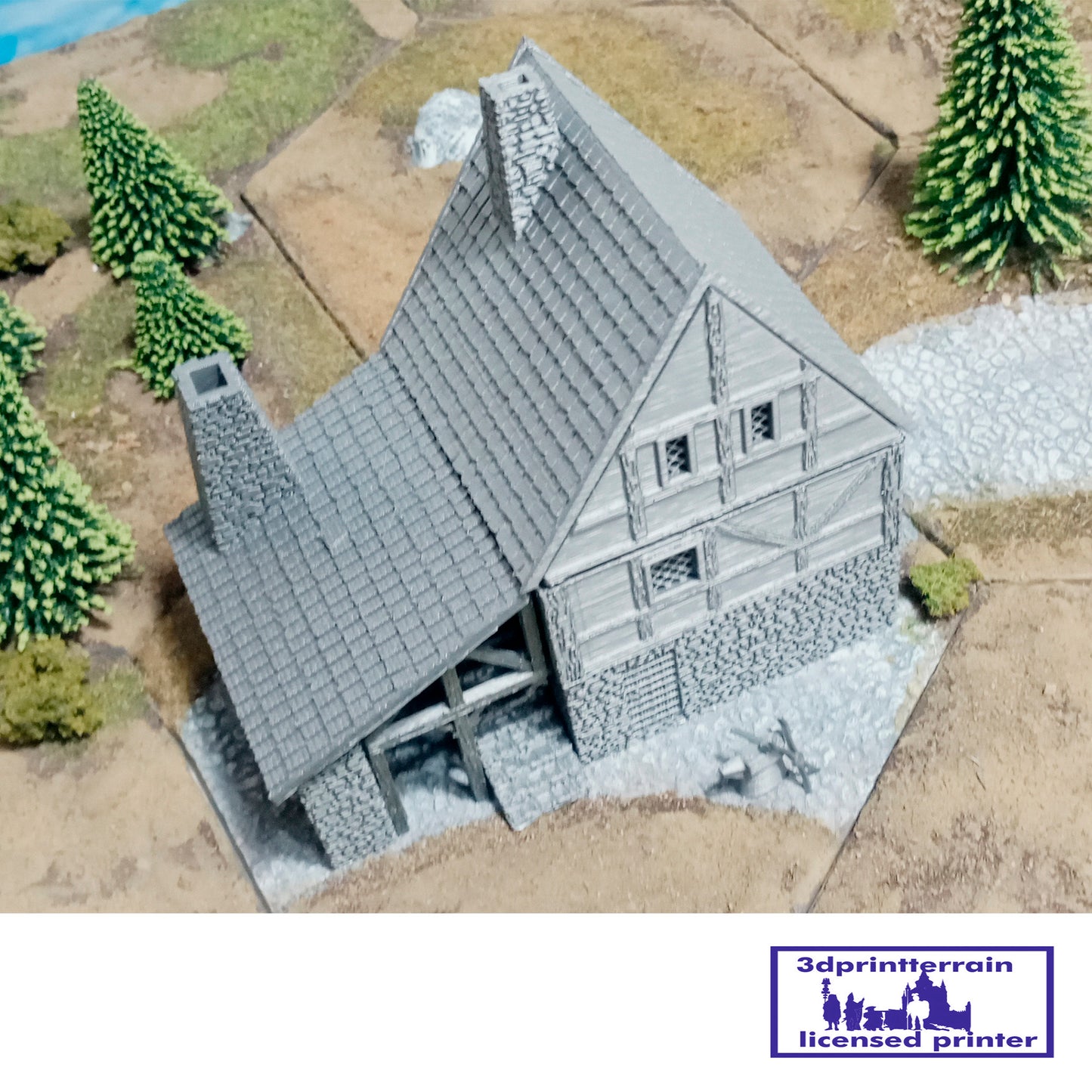 Medieval Town Forge Timber