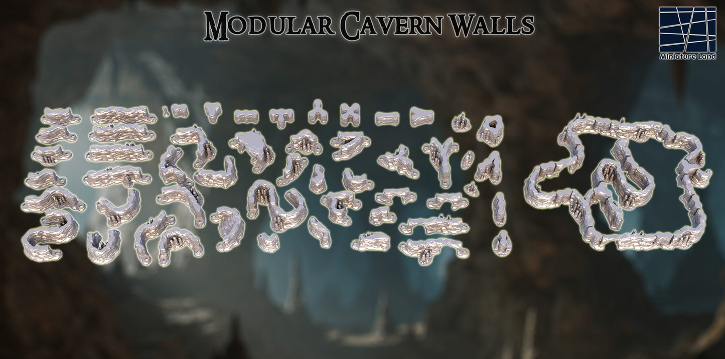 Modular Cavern Walls