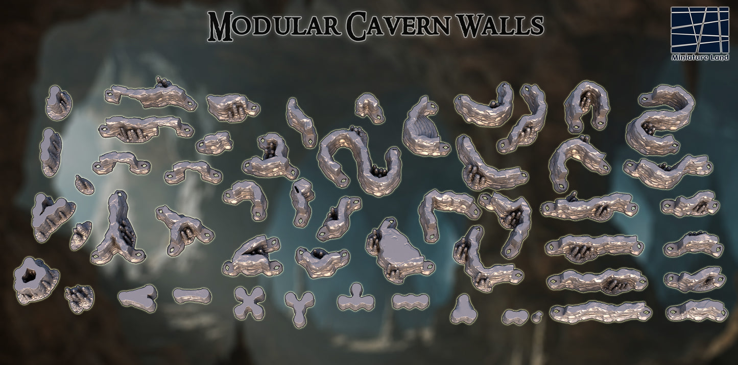 Modular Cavern Walls
