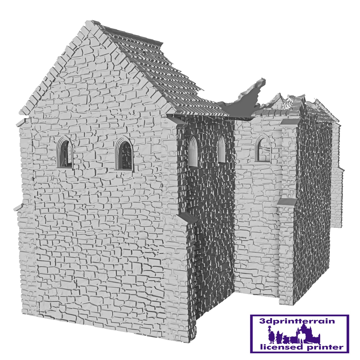 Monastery Chapel Ruined