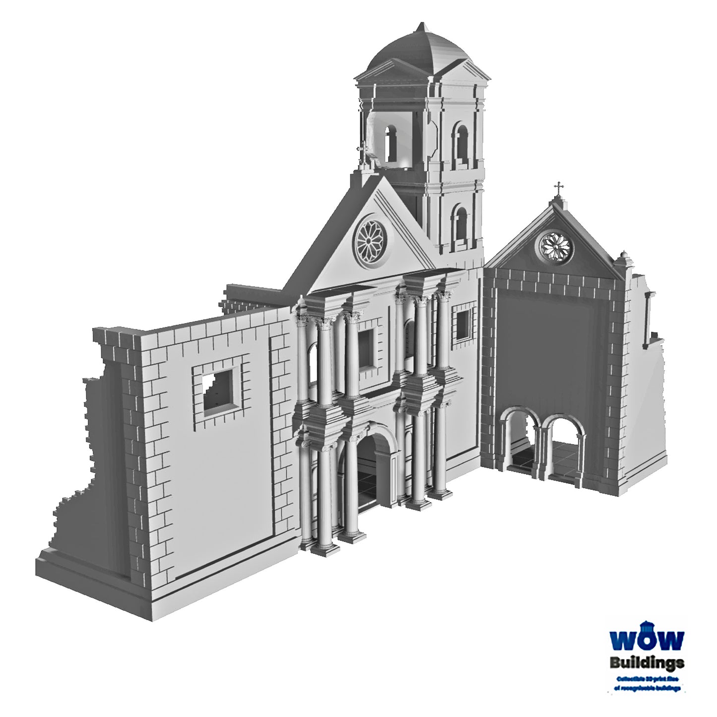 Monestary Destroyed