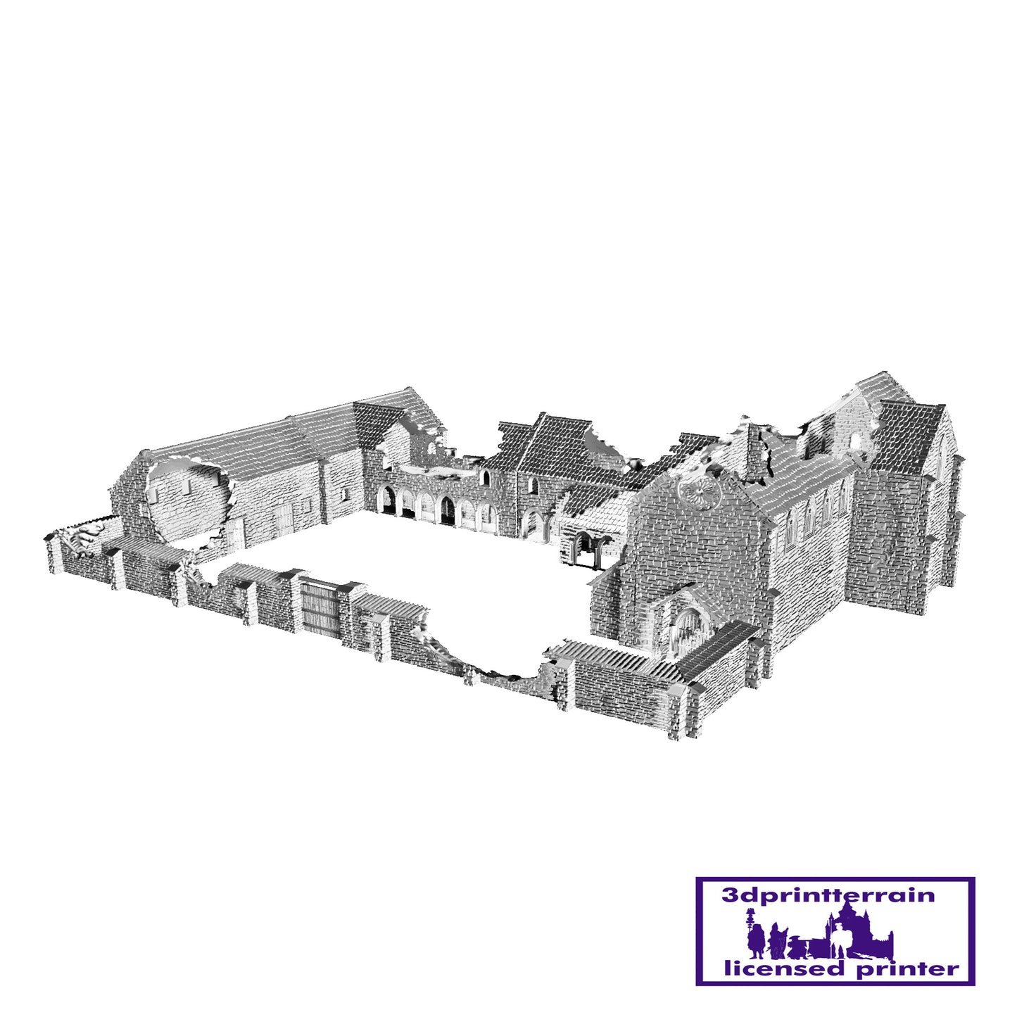 Monastery Destroyed