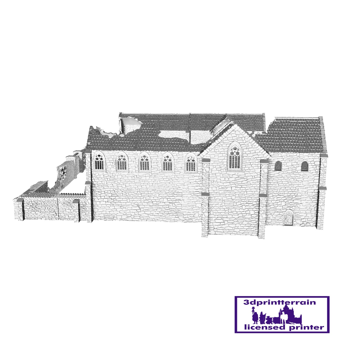 Monastery Destroyed