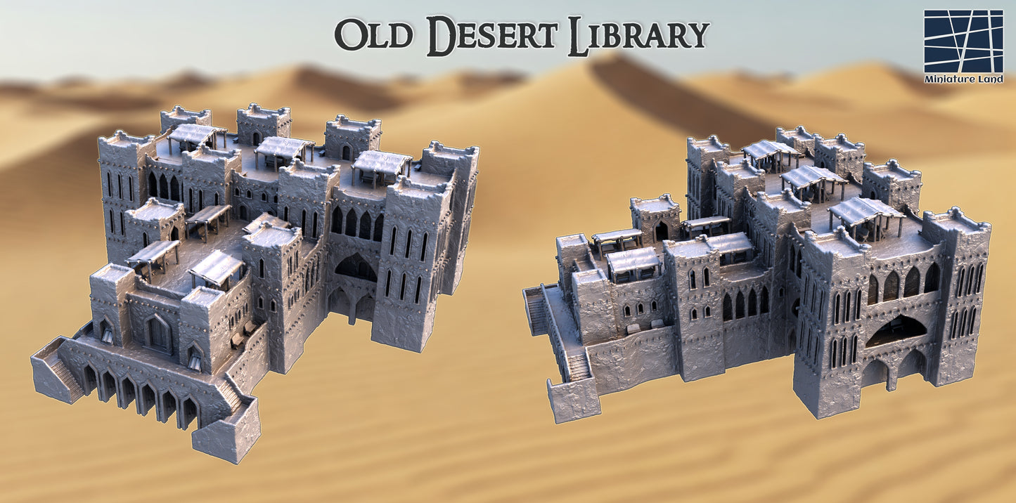 Old Desert Library