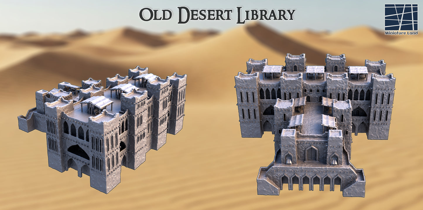 Old Desert Library