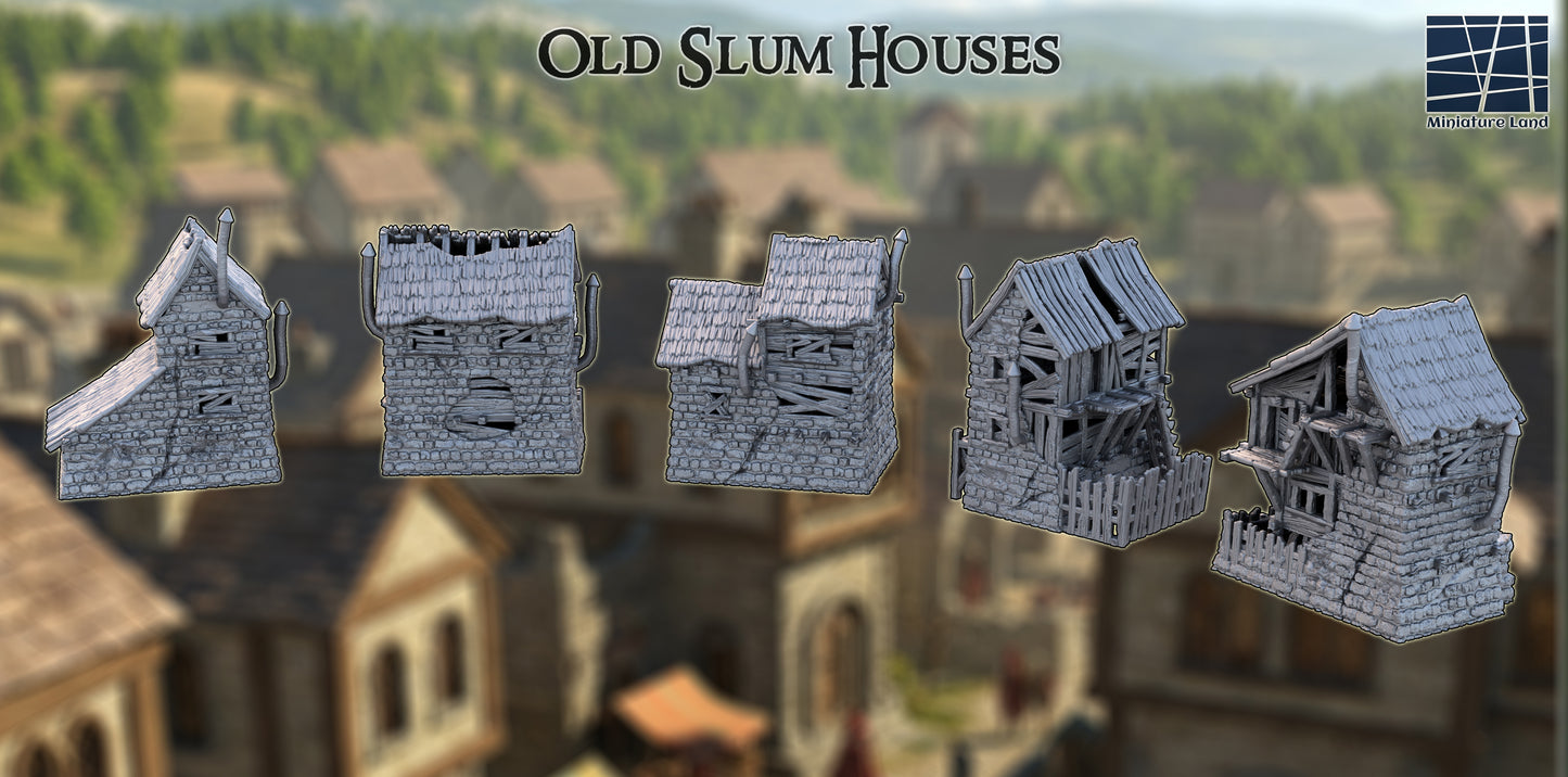 Old Slum Houses