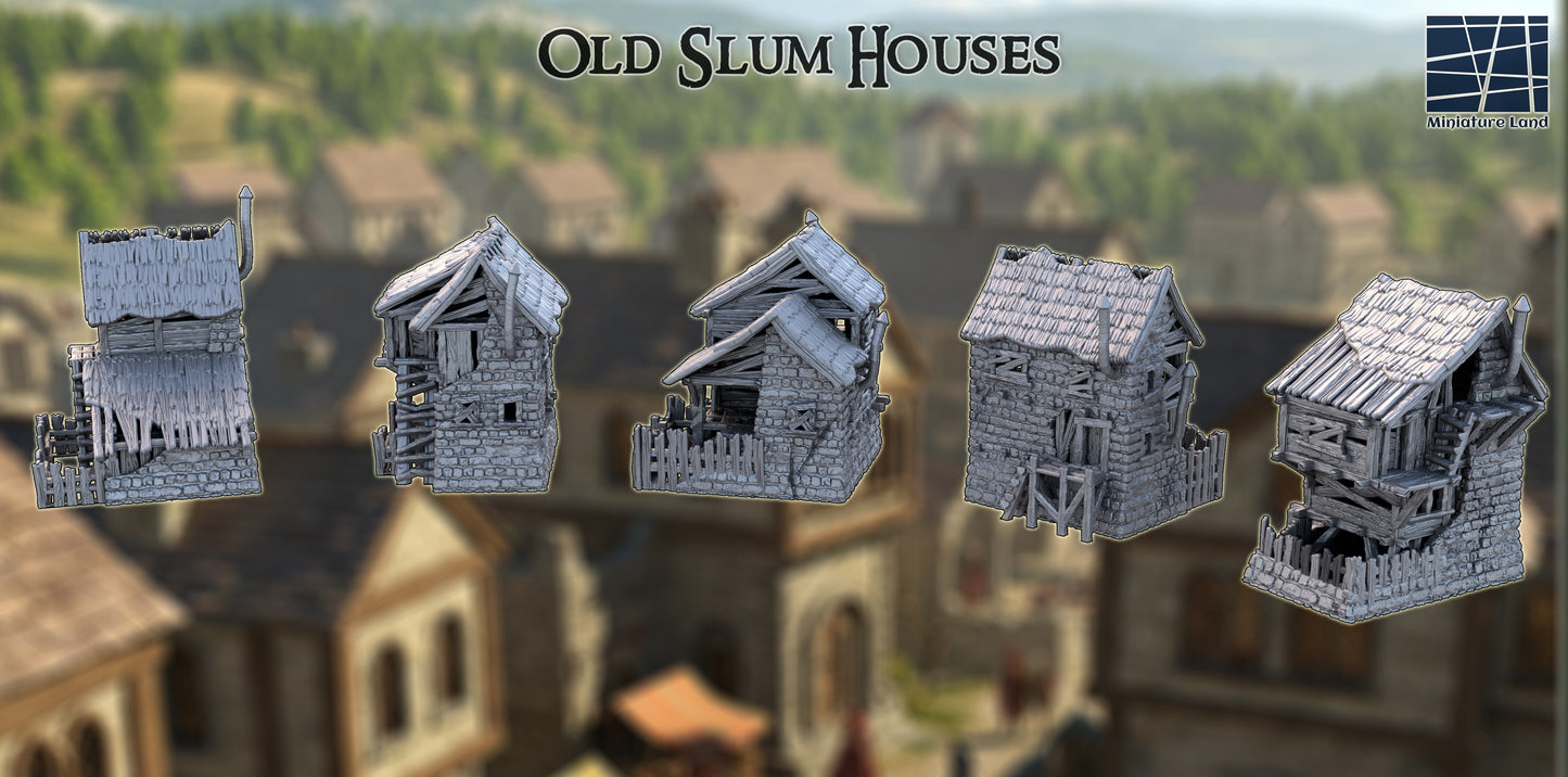 Old Slum Houses