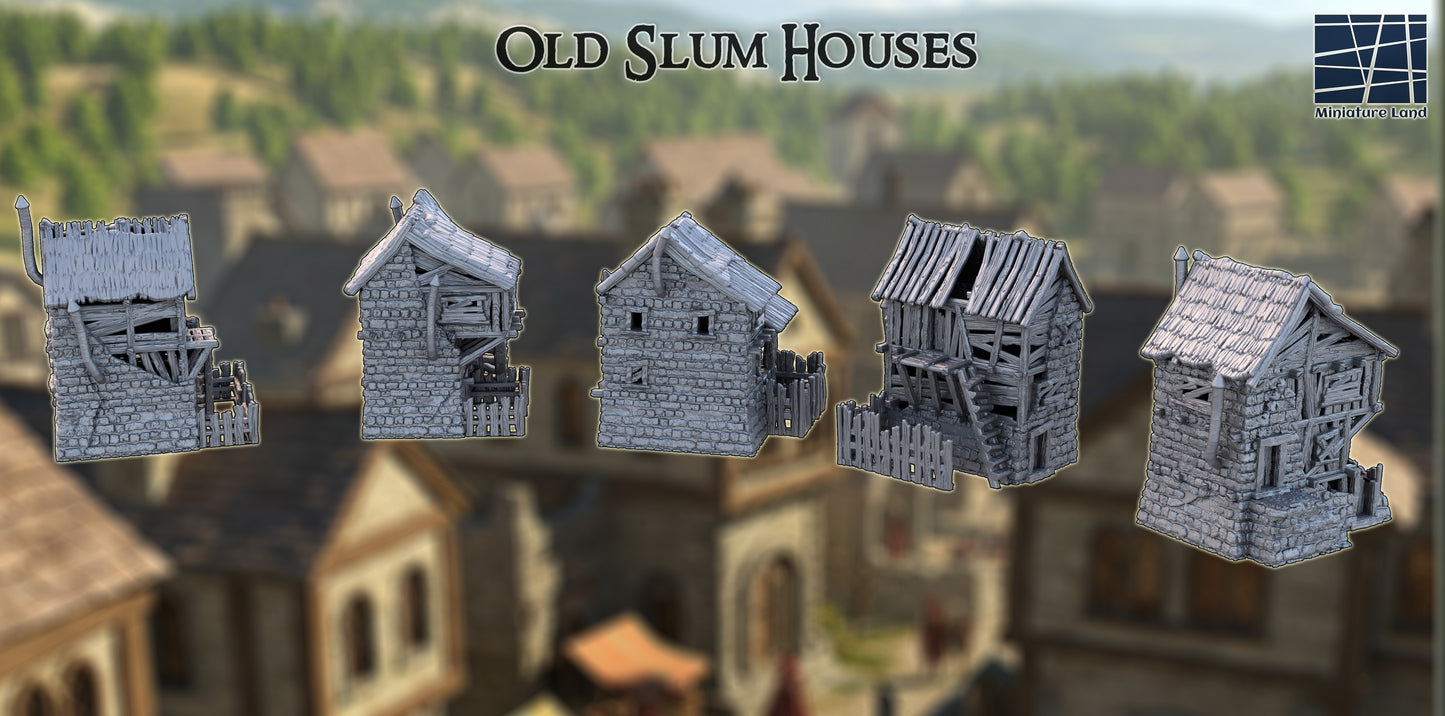 Old Slum Houses