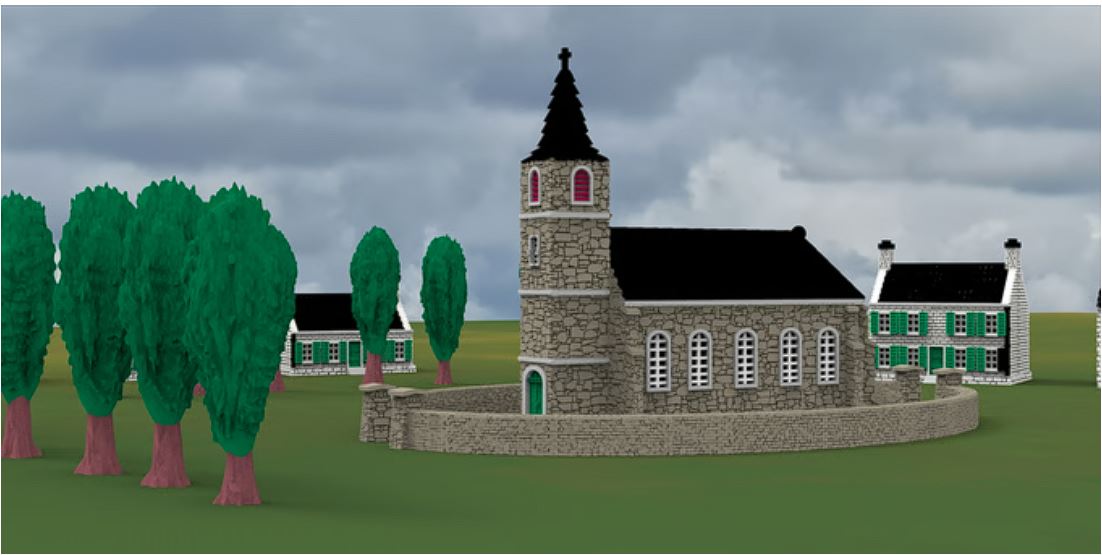 Plancenoit Church