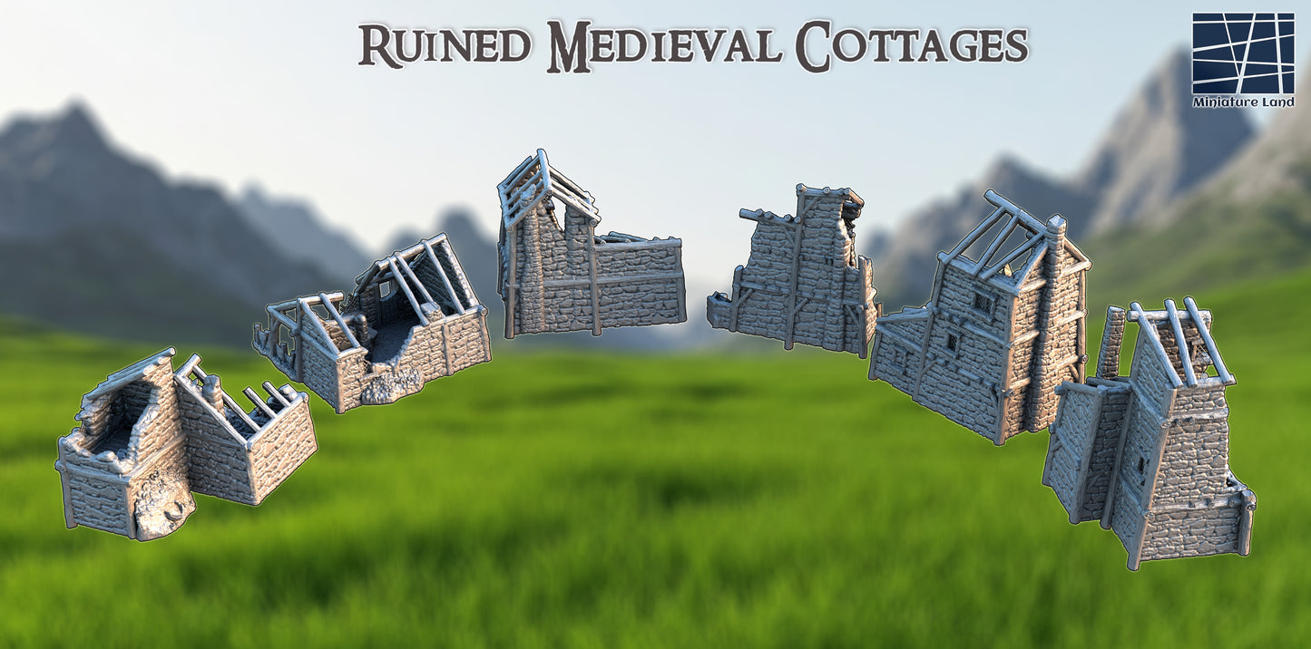 Medieval Ruined Cottages