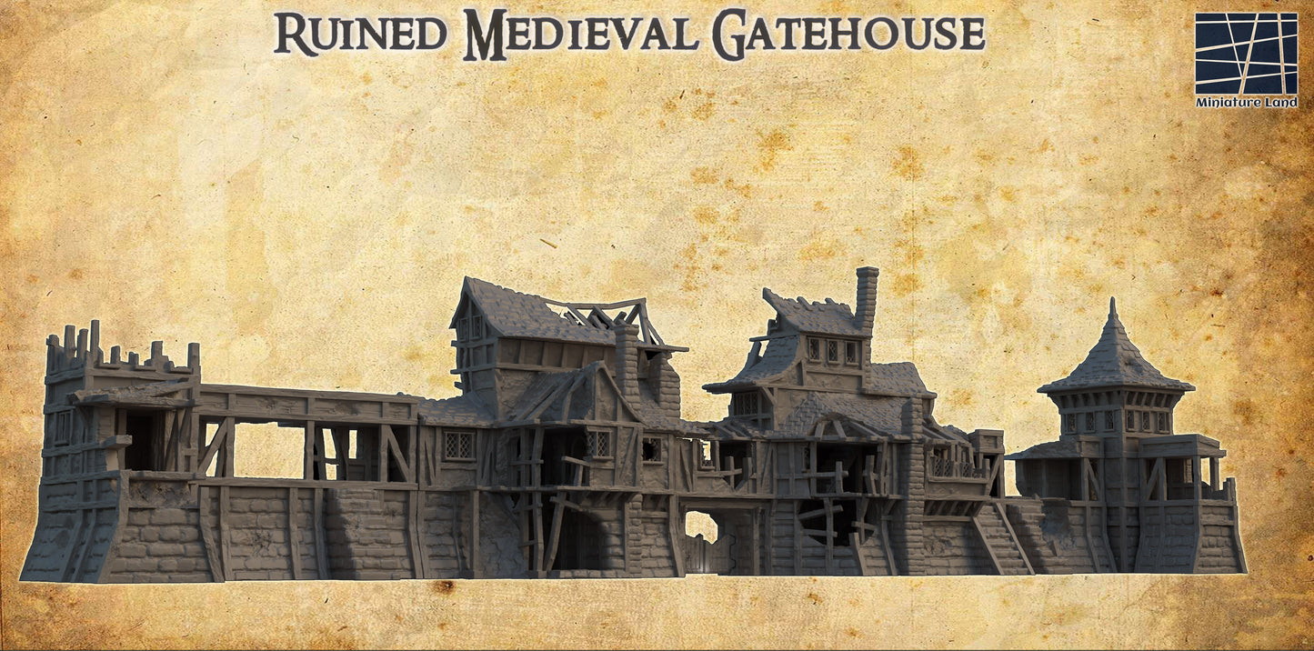 Ruined Medieval Gatehouse