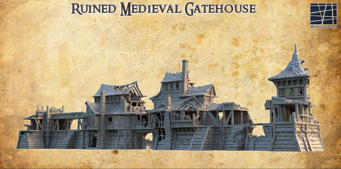 Ruined Medieval Gatehouse
