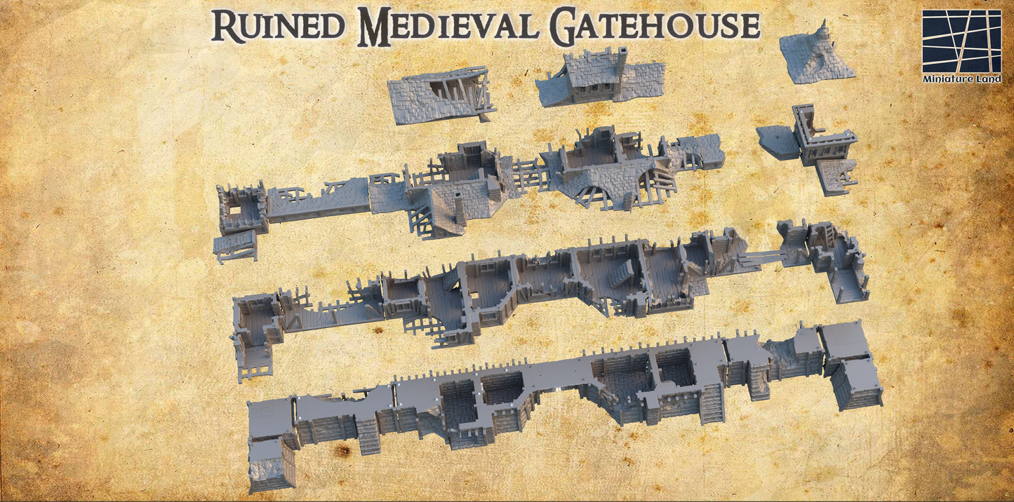 Ruined Medieval Gatehouse