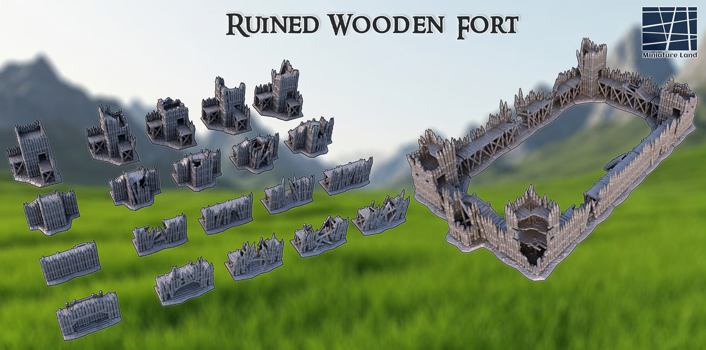 Ruined Wooden Fort