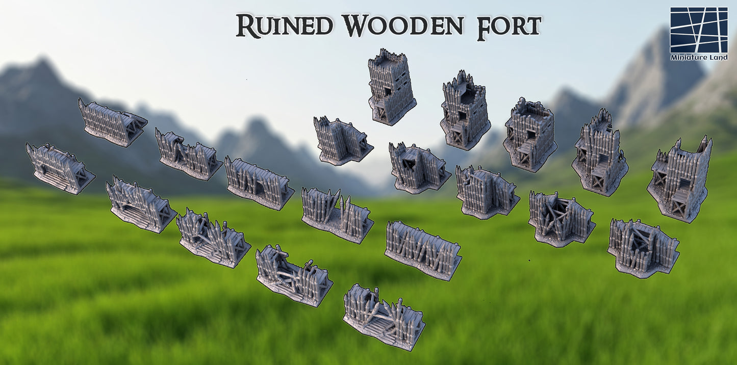 Ruined Wooden Fort