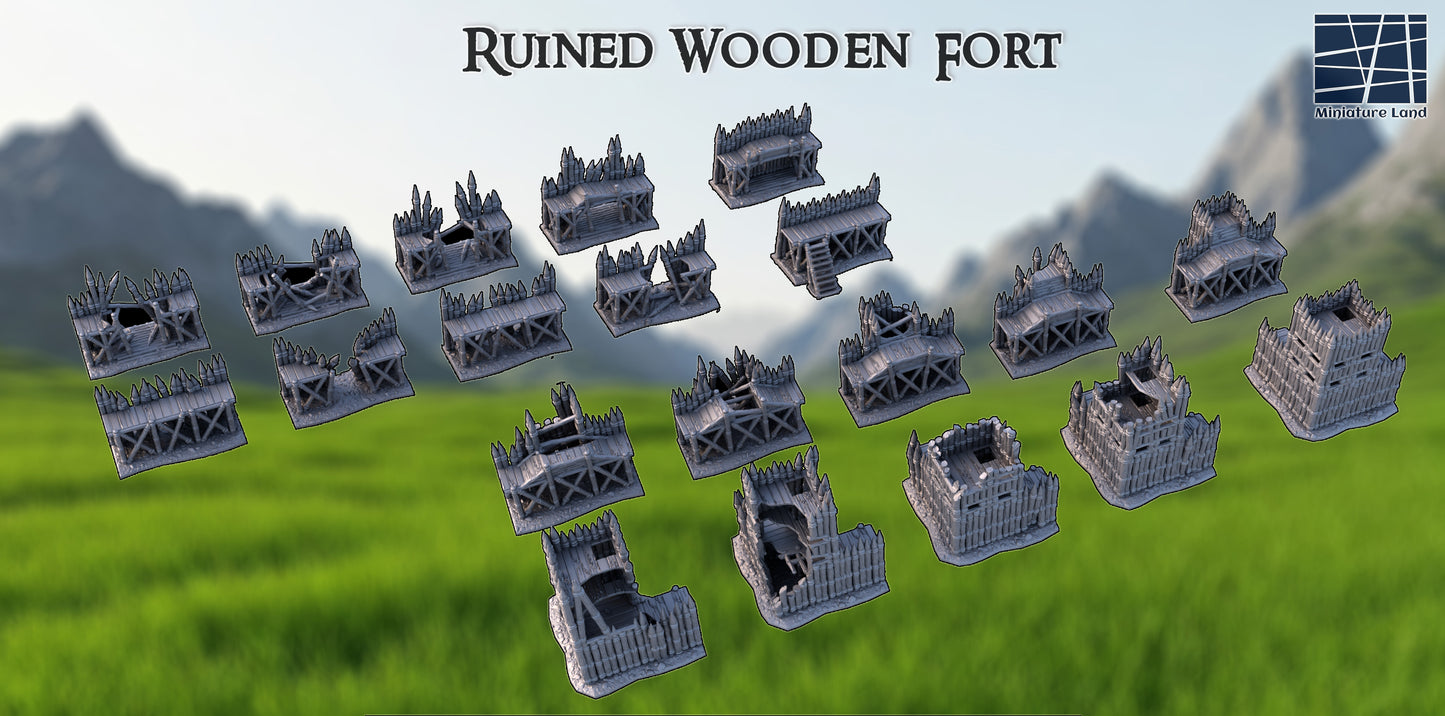 Ruined Wooden Fort