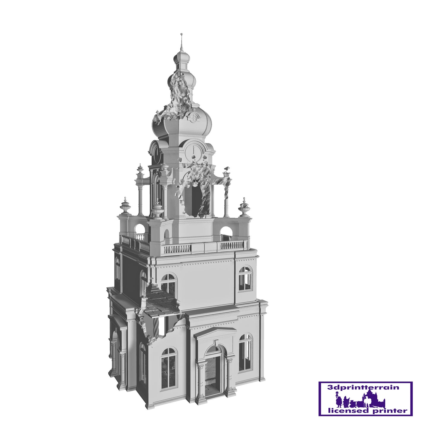 Russian Chapel Damaged