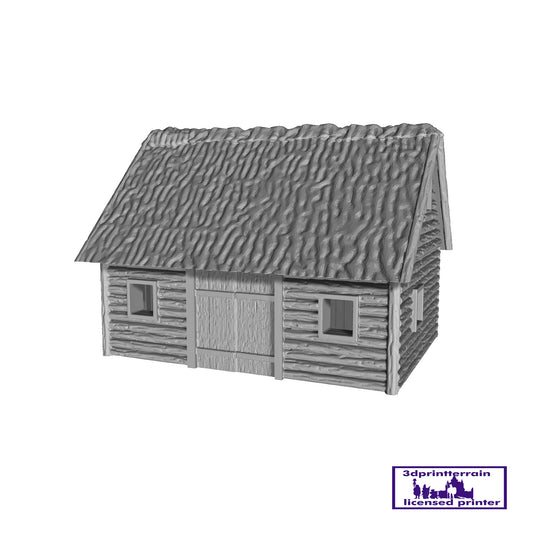 Russian Village Barn