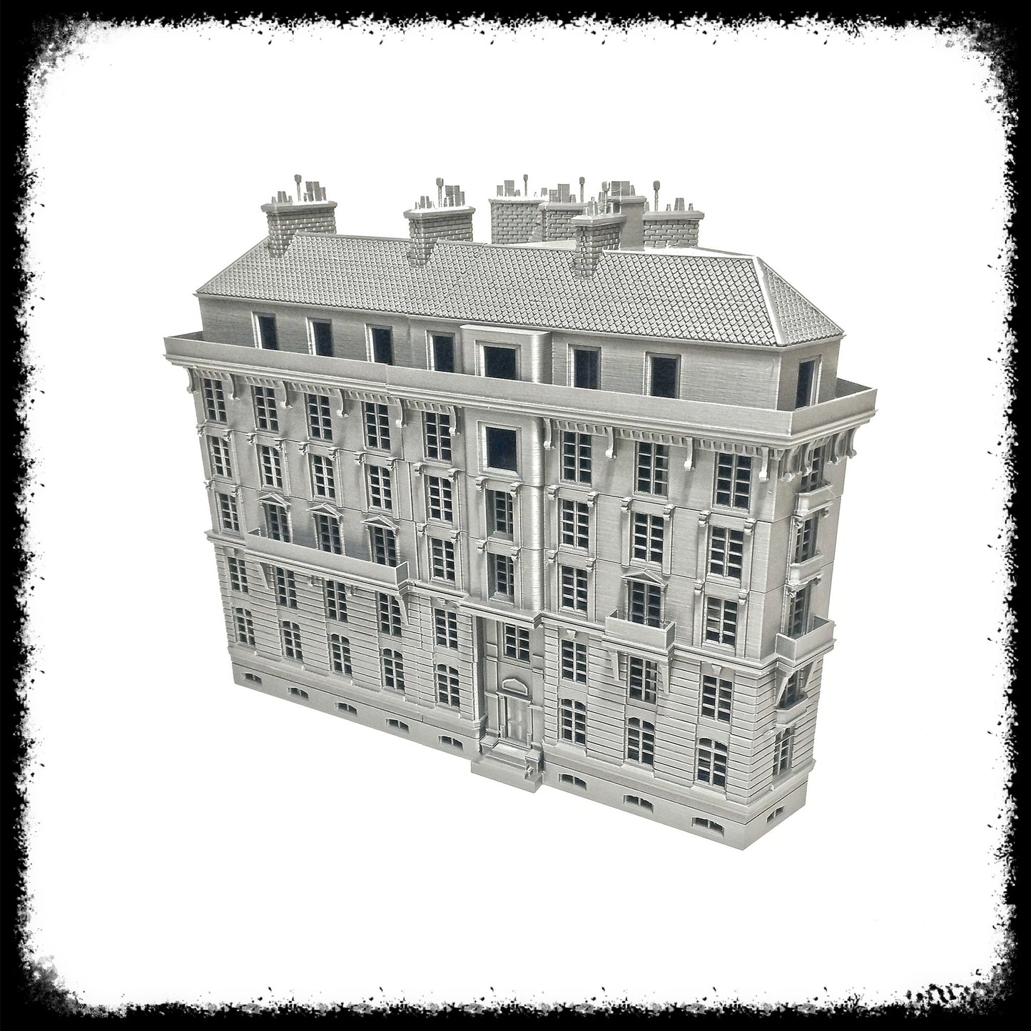 STL Files Champs Elysées Corner Building