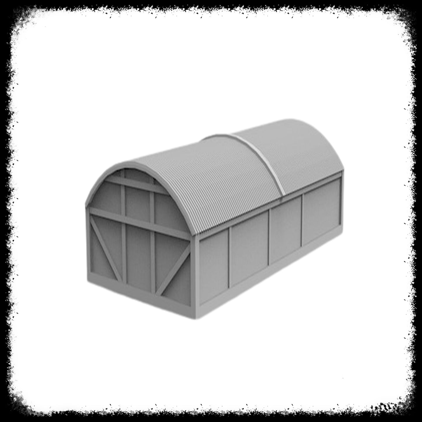 STL Files Curved Roof Storage