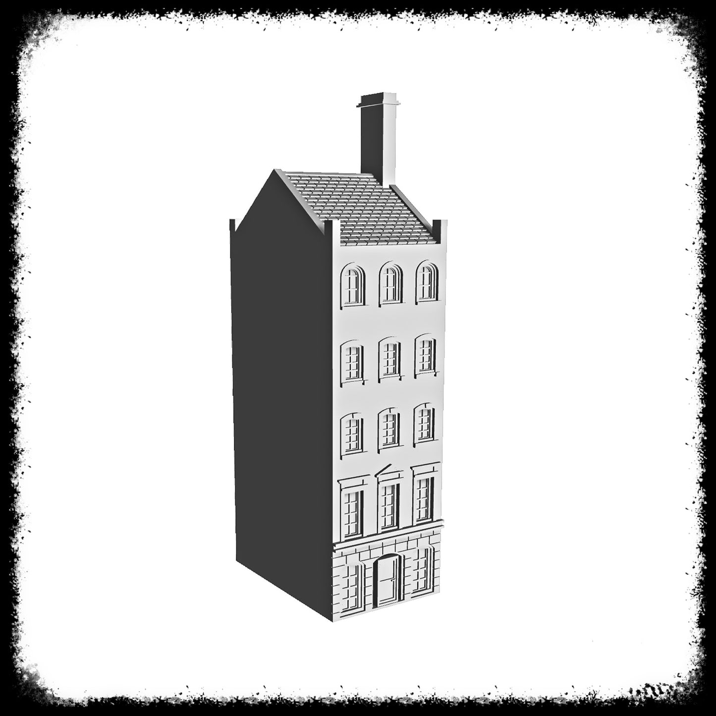 STL Files Dutch Block City 1