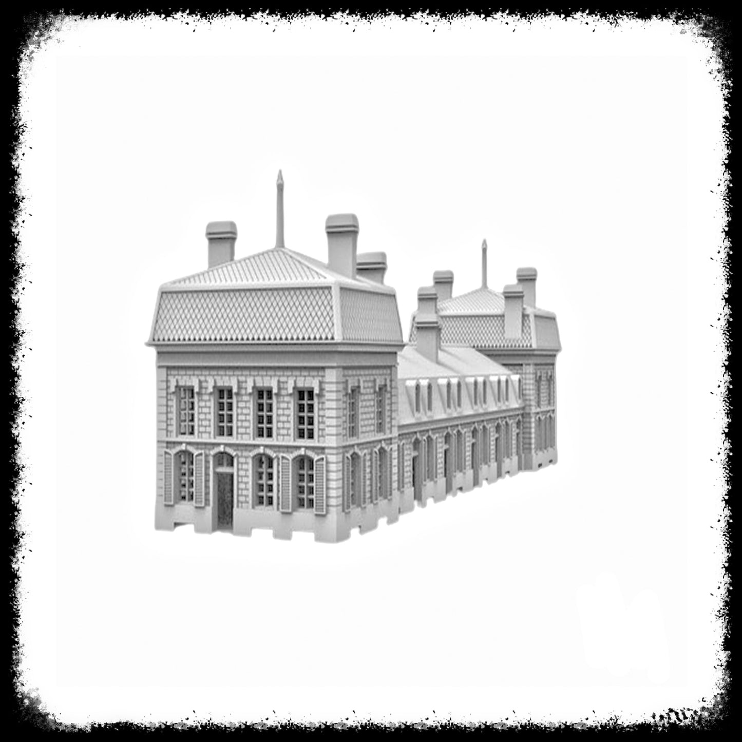 STL Files Hotel des Ponts et Chaussée