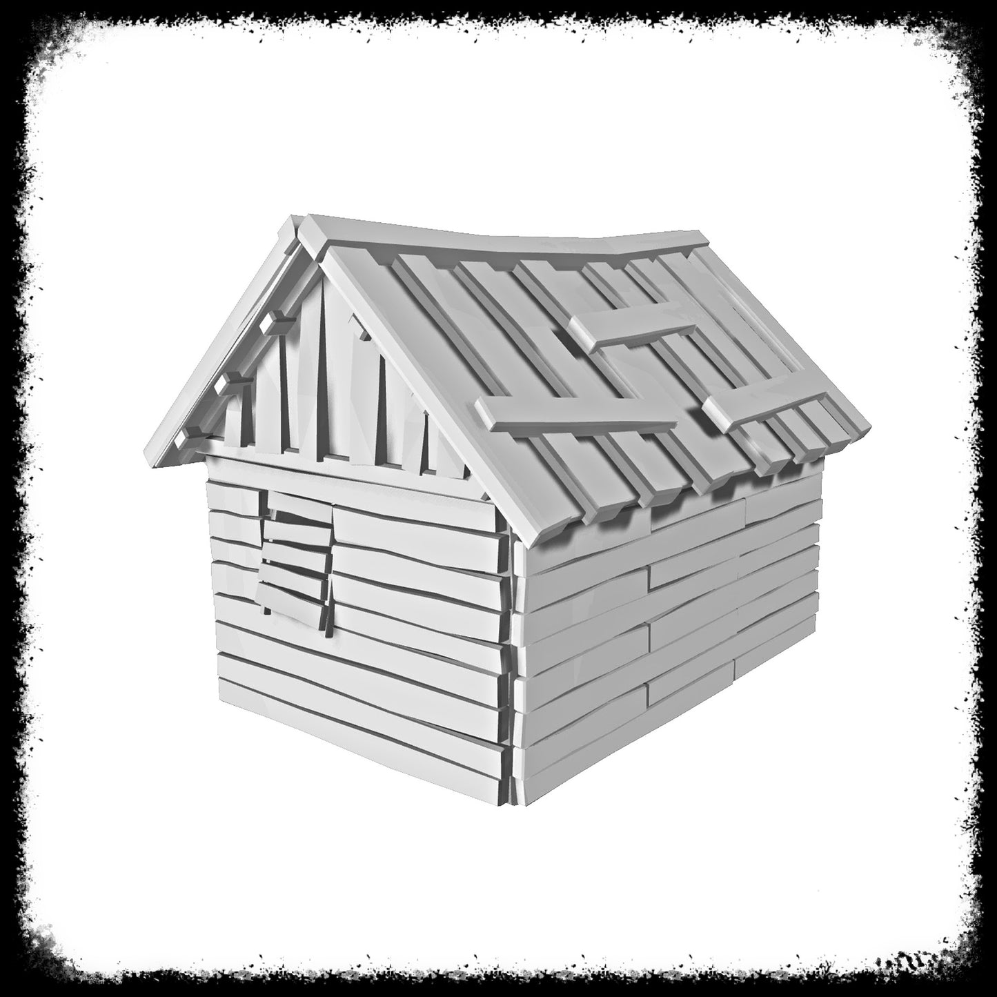 STL Files Lake Village Hut 10