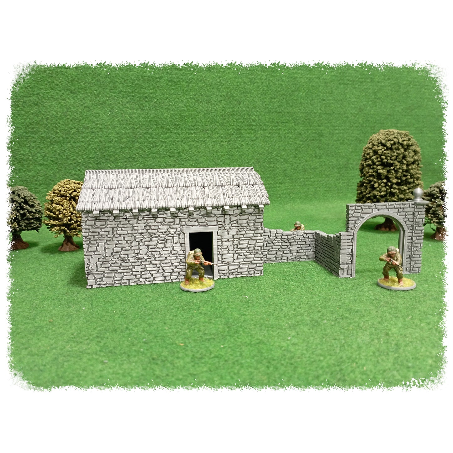 STL Files Normandy House 03