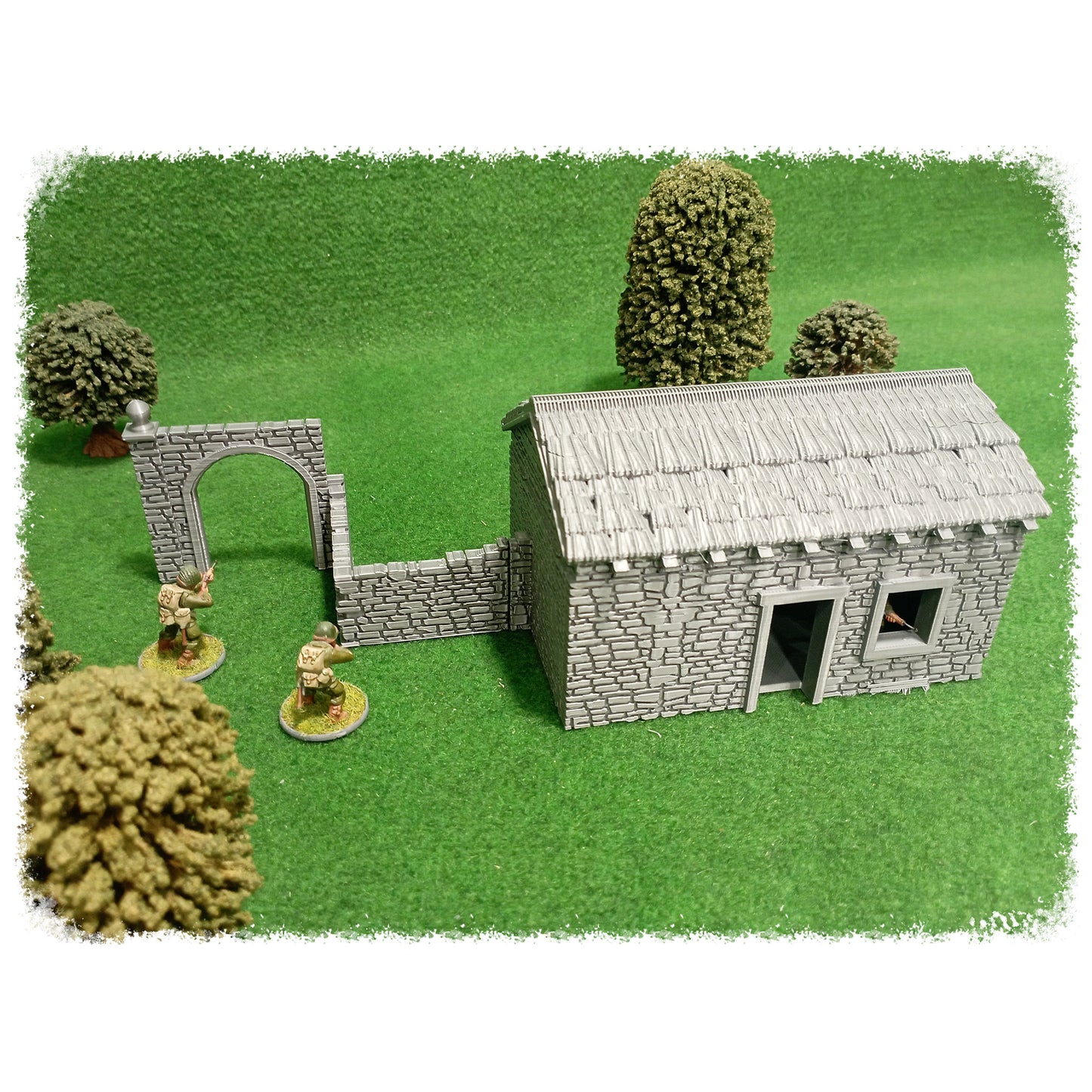 STL Files Normandy House 03