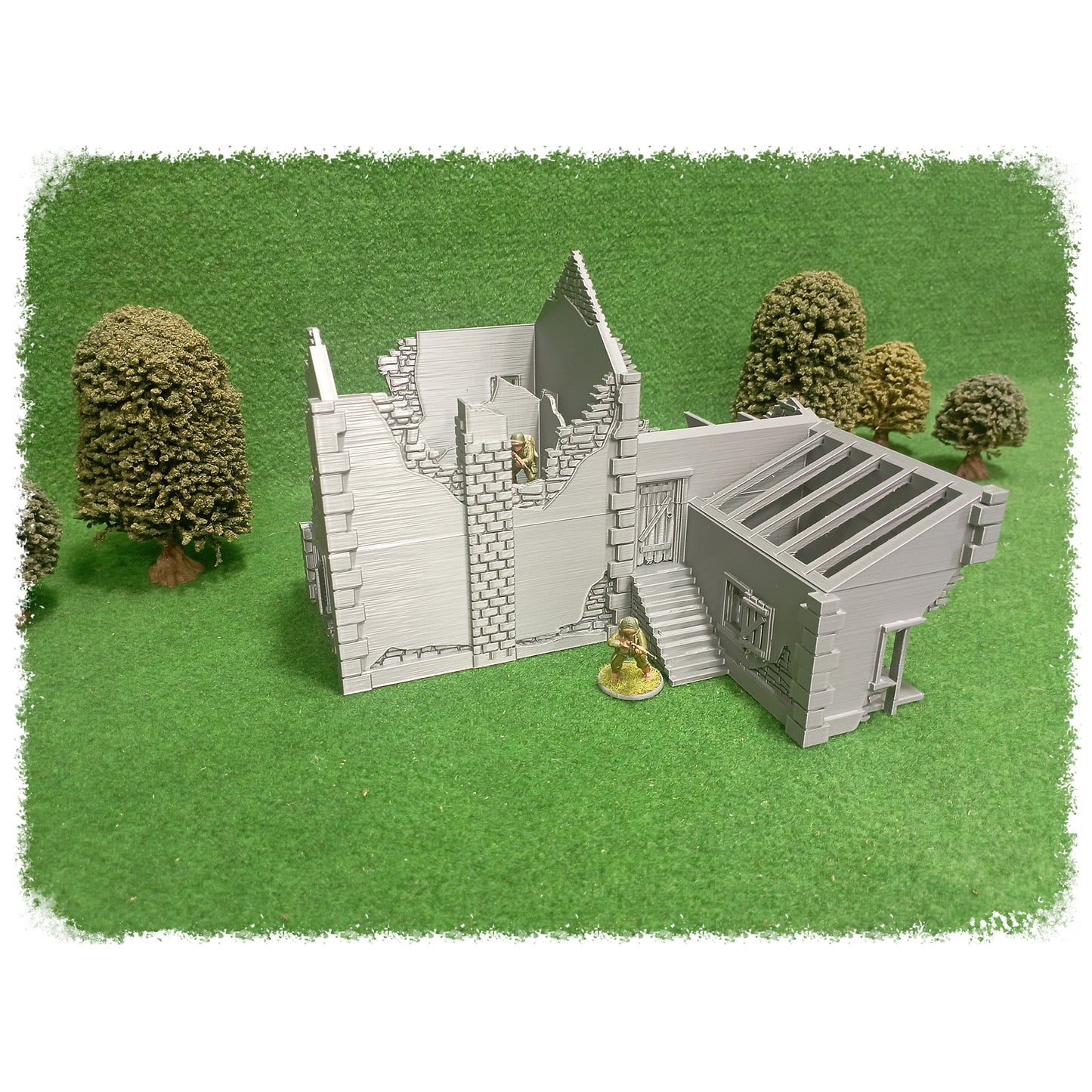 STL Files Normandy House 05