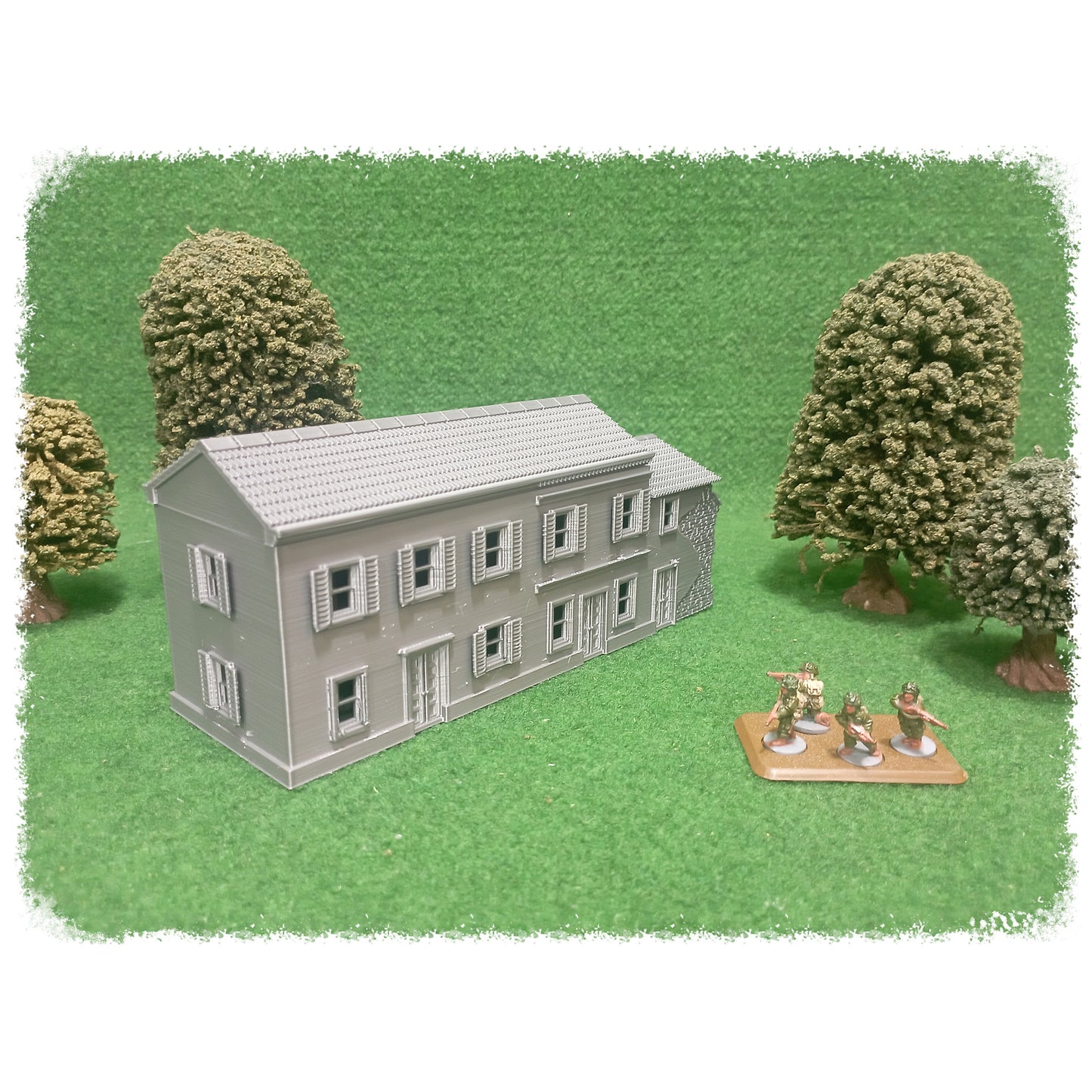 STL Files Normandy House 06