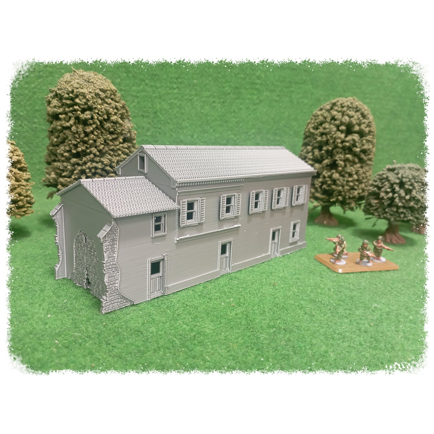 STL Files Normandy House 06