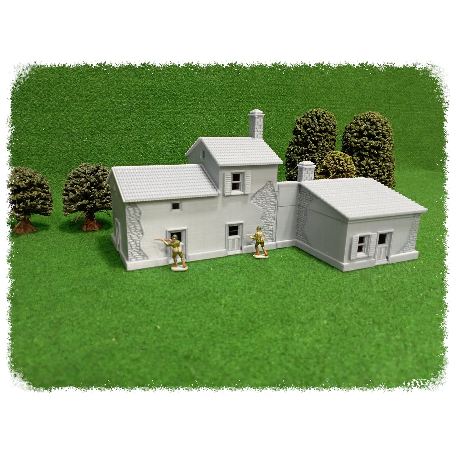 STL Files Normandy House 07