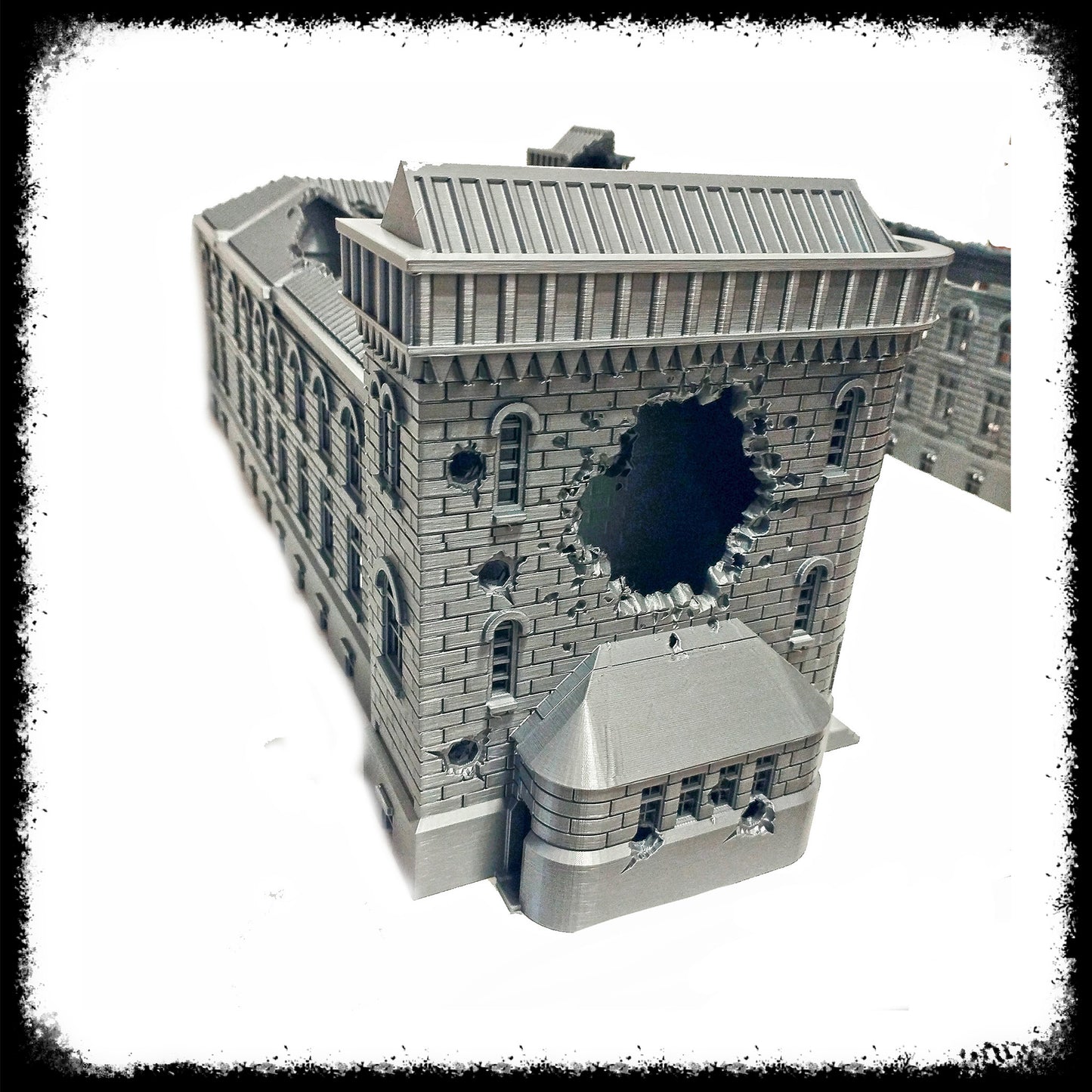 STL Files Stalingrad Commissars House Damaged
