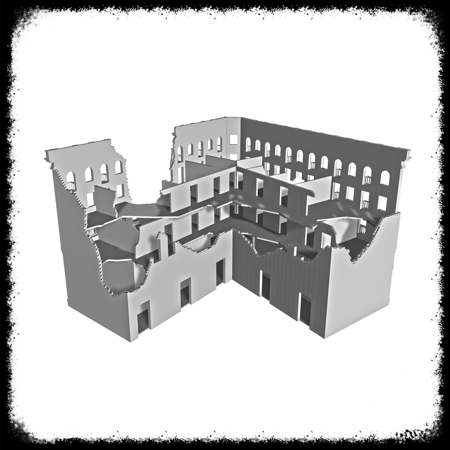 STL Files Stalingrad Intourist Hotel