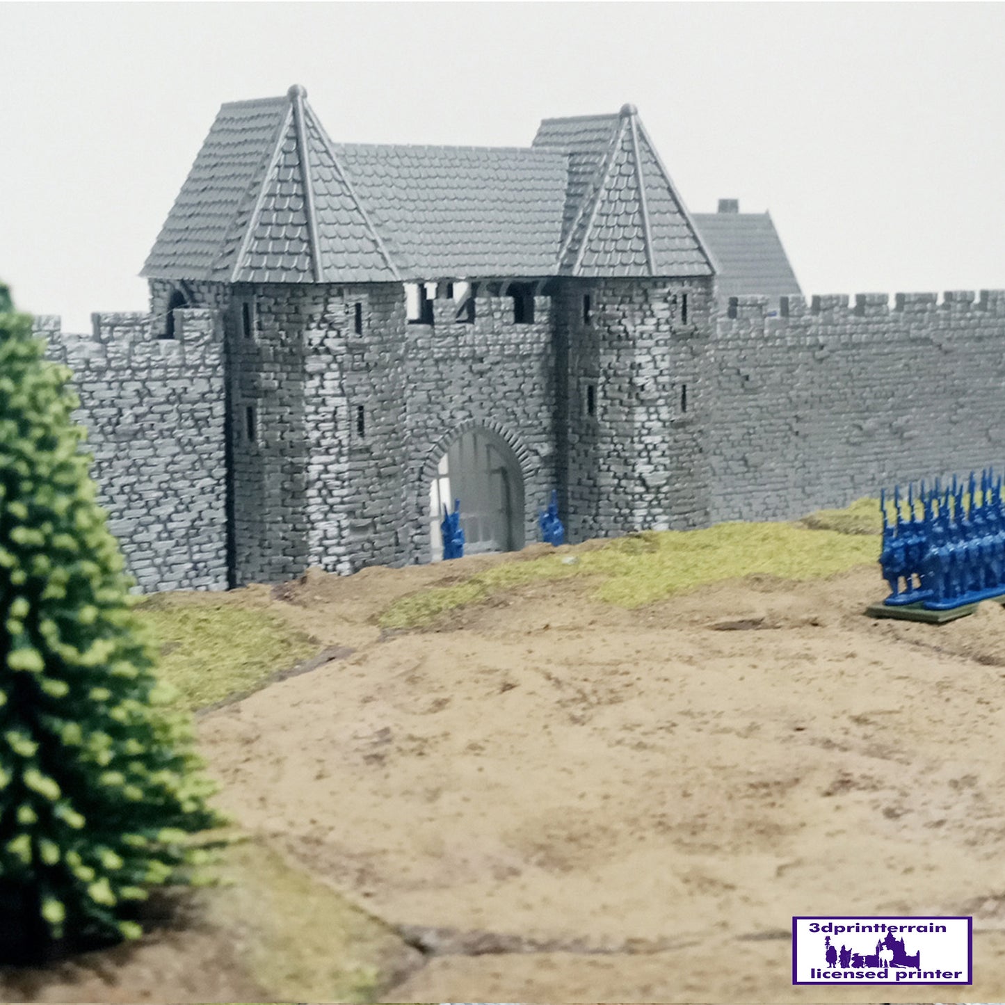 Medieval City Town Wall A