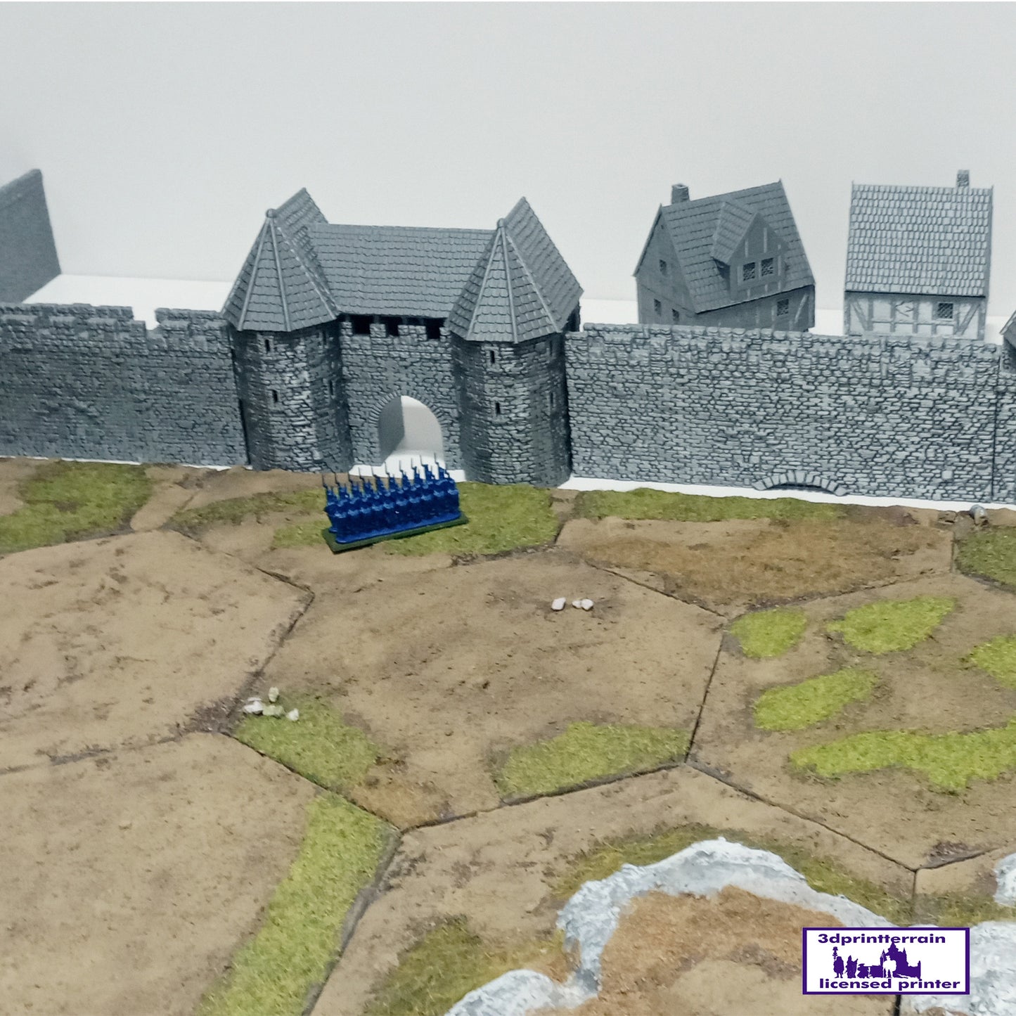 Medieval City Town Wall A