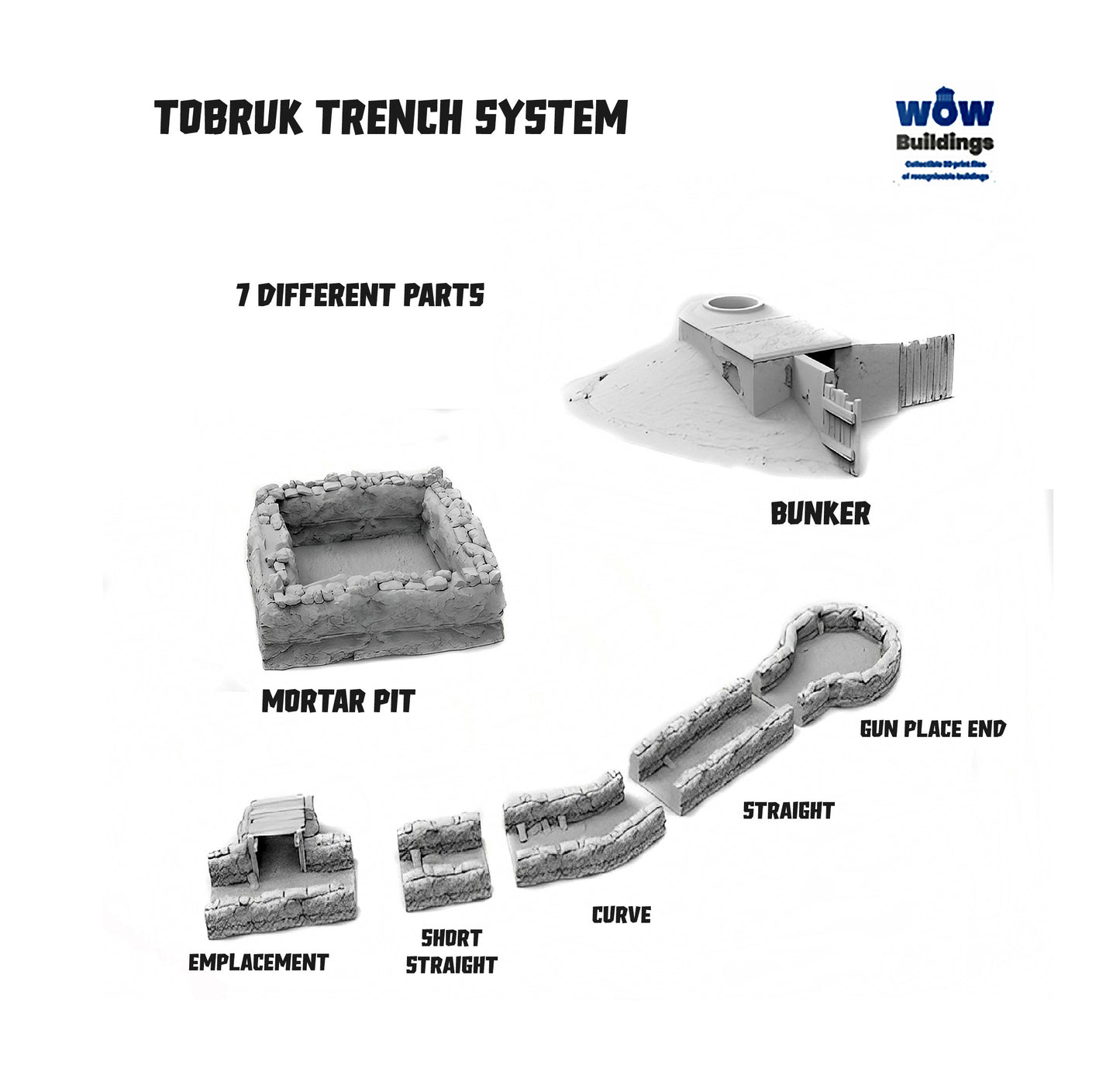 Tobruk Trench & Bunker