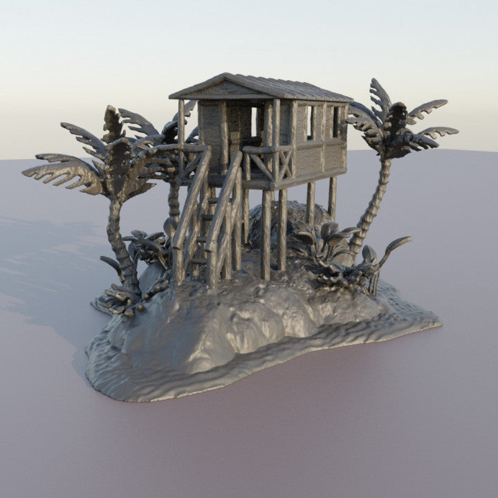 Small Island Hut