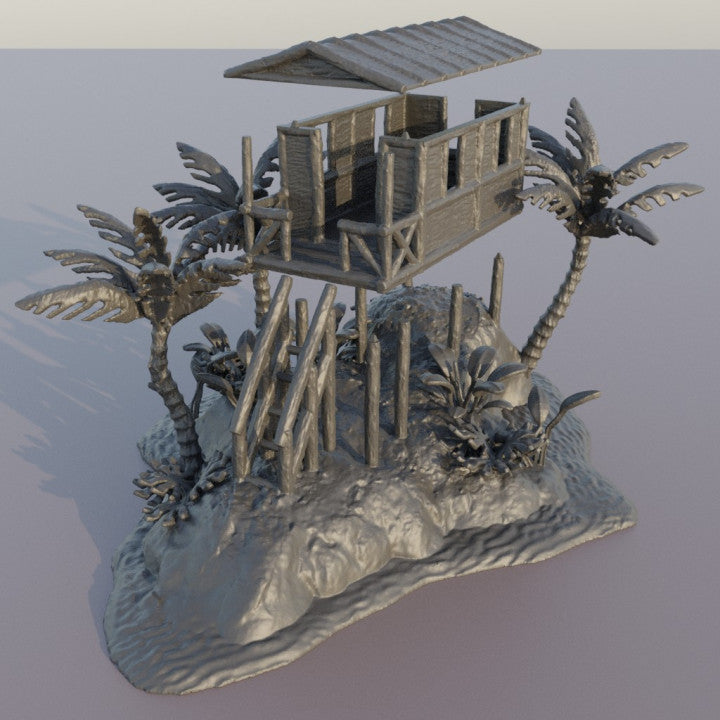 Small Island Hut