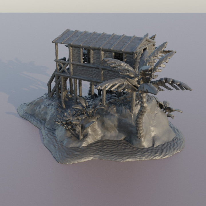 Small Island Hut