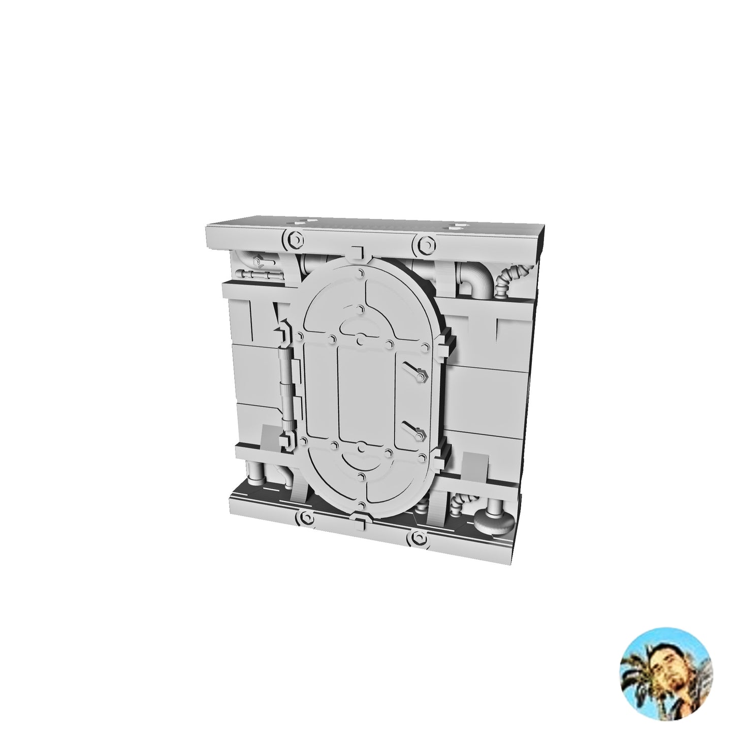 Small Wall Link Door